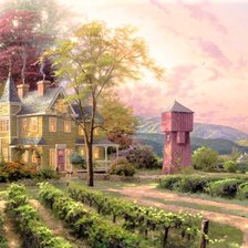 Схема вышивки «Yarra Valley»