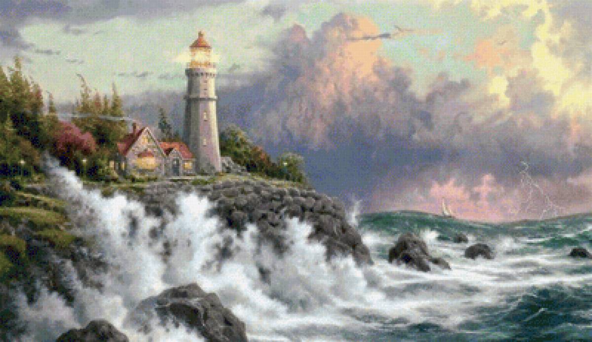 Light house 2 - пейзажи - предпросмотр
