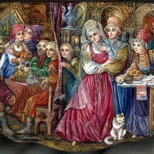 Схема вышивки «veselo»