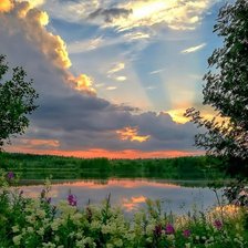 Схема вышивки «Родные просторы»