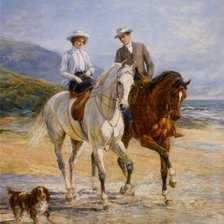 Схема вышивки «Прогулка»