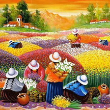 Схема вышивки «rosa»