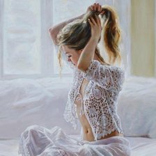 Схема вышивки «mujer»