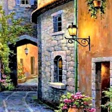 Схема вышивки «Italy lane 2»