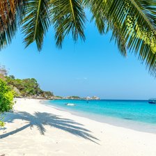 Схема вышивки «Кубинский пляж №1»