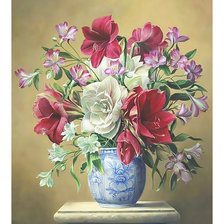 Схема вышивки «Букет.»