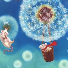 Схема вышивки «полет»