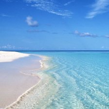 Схема вышивки «Берег океана»