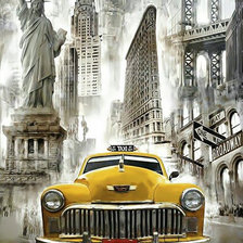 Схема вышивки «такси 3»