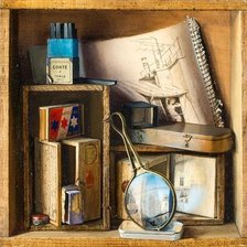 Схема вышивки «Натюрморт-обманка»