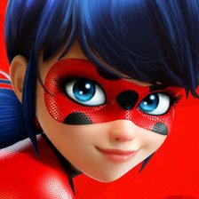 Схема вышивки «Леди Баг»