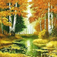 Схема вышивки «осень»