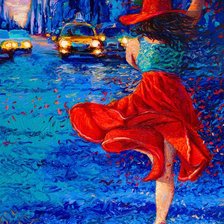 Схема вышивки «mujer»