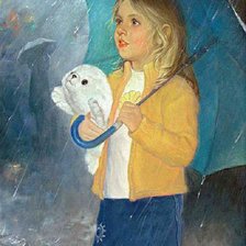 Схема вышивки «Под зонтом»