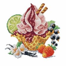 Схема вышивки «Еда»
