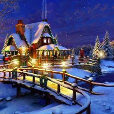 Схема вышивки «Новый год»