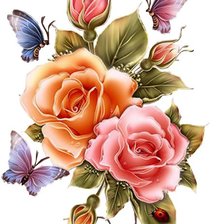 Схема вышивки «ВИНТАЖ»