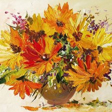 Схема вышивки «Букет»