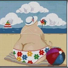 Схема вышивки «Botero»