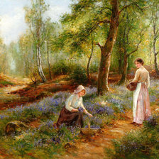 Схема вышивки «Деревенская идиллия»