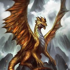 Схема вышивки «Хозяин гор»