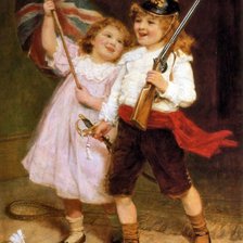 Схема вышивки «Правь, Британия!»