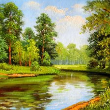 Схема вышивки «Природа»