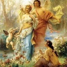 Схема вышивки «Ангелы»