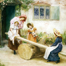 Схема вышивки «Простая забава»