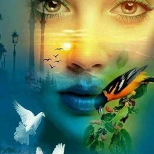 Схема вышивки «Menina,»