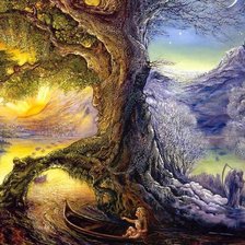 Схема вышивки «дерево»