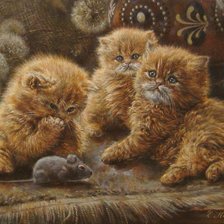 Схема вышивки «А вдруг она кусается?»