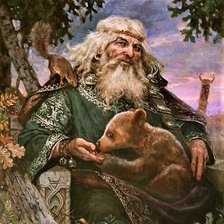 Схема вышивки «Славянская серия : Велес»