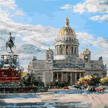Схема вышивки «Исаакиевский собор»