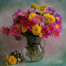 Схема вышивки «Boque de flores.»