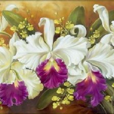 Схема вышивки «Orquídea.»