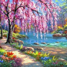 Схема вышивки «Природа»