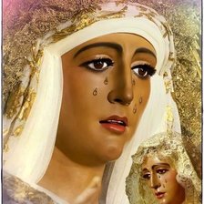 Схема вышивки «virgen»