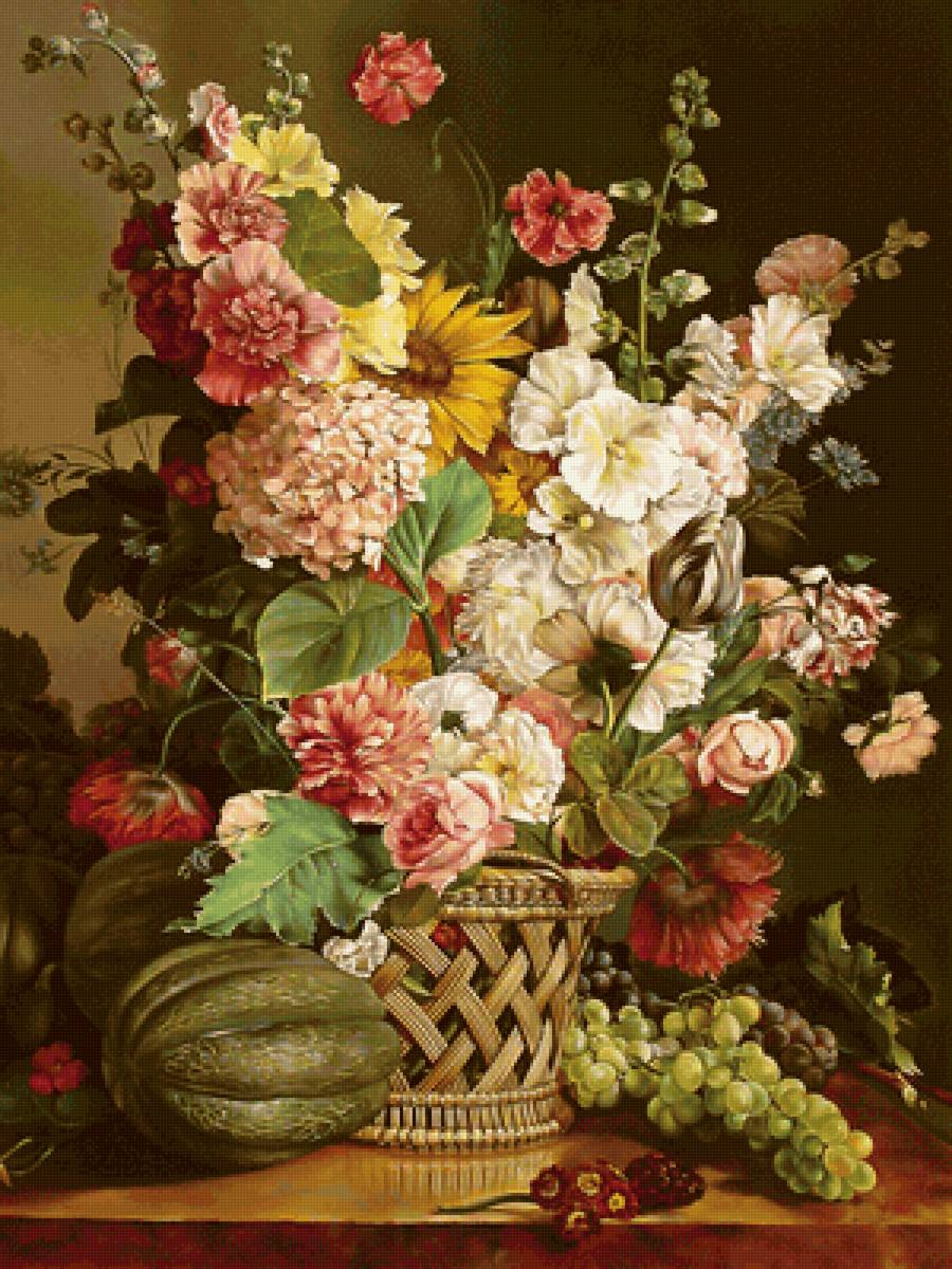 Серия "Букет". - цветы, флора, букет - предпросмотр