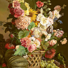 Схема вышивки «Серия "Букет".»