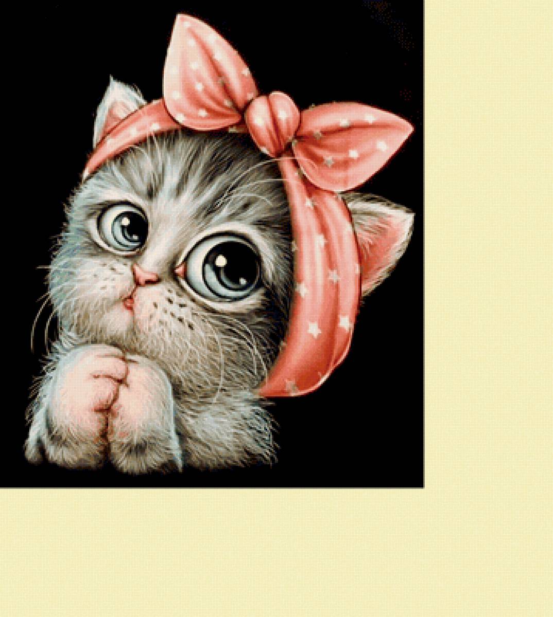 Серия "Коты". - животные, детская, коты - предпросмотр