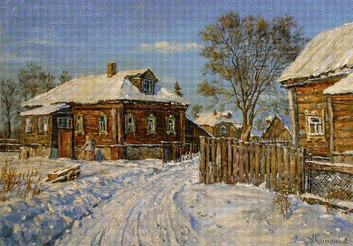 Январь: солнце на лето зима на мороз - колоколов антон - предпросмотр