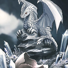 Схема вышивки «Серия "Фэнтези".Дракончик»