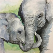 Схема вышивки «Художник Emily Olson»