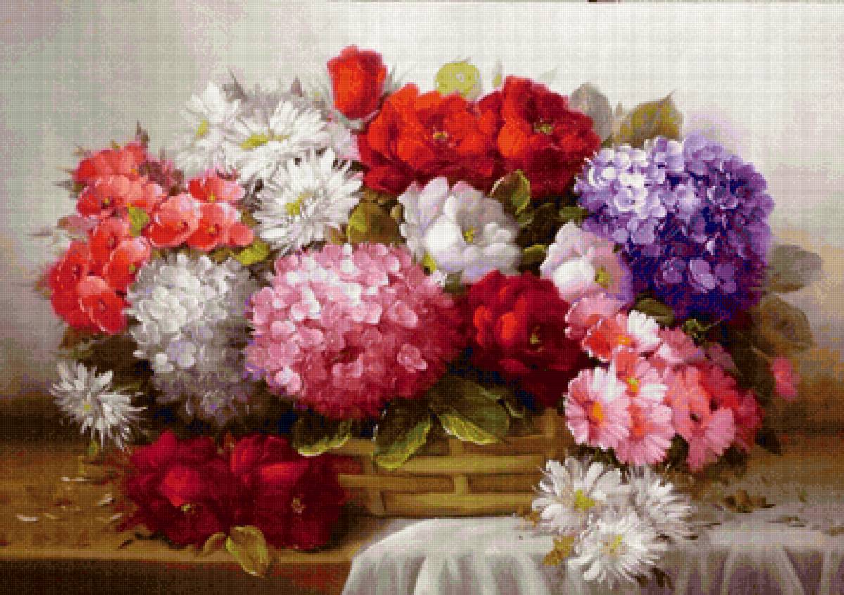 Boque de flores. - flores. - предпросмотр