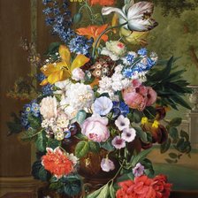 Схема вышивки «букет»