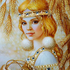 Схема вышивки «девушка»