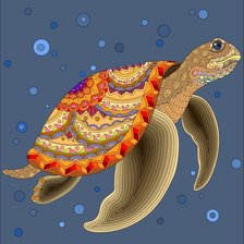 Схема вышивки «Черепаха»