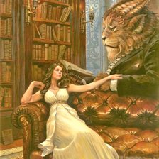 Схема вышивки «Beauty and The Beast»