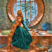 Схема вышивки «Rampuntsel'»